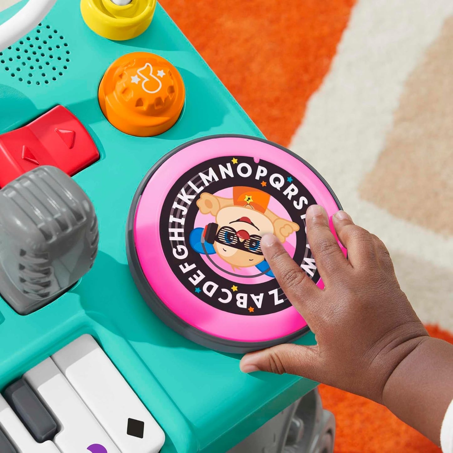Interactive DJ Activity Play Table with Piano, Lights & Multi-Language Sounds