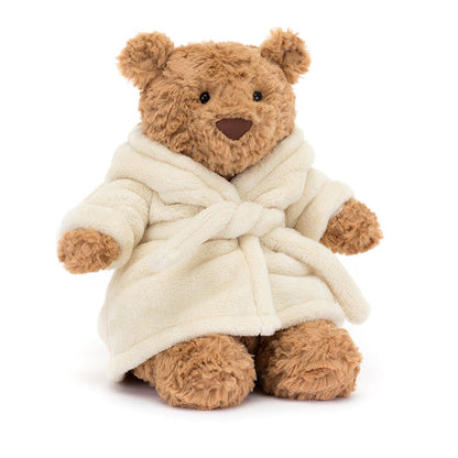 Jellycat Bartholomew Bear Bathrobe Plush Toy